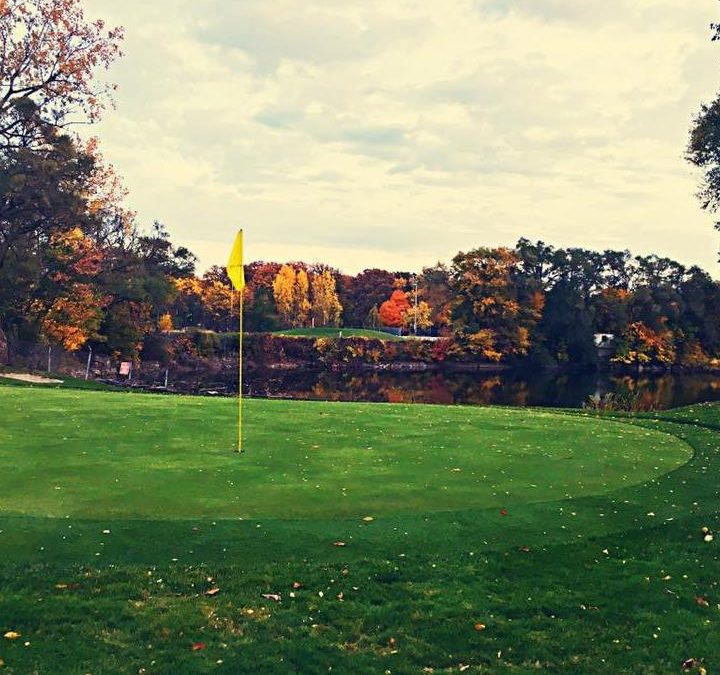 bowling-green-golf-course-yellow-flag